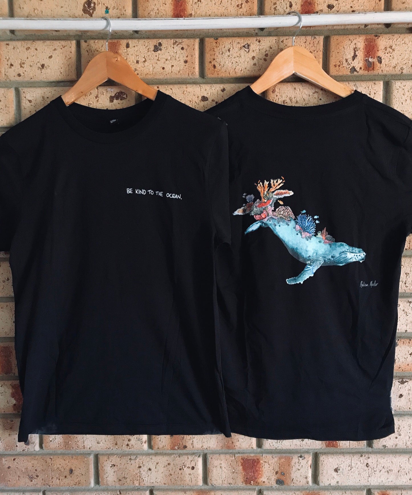 REEF GUARDIAN Black Organic T-Shirt