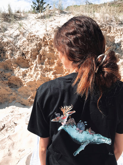Reef Guardian Black Organic T-Shirt